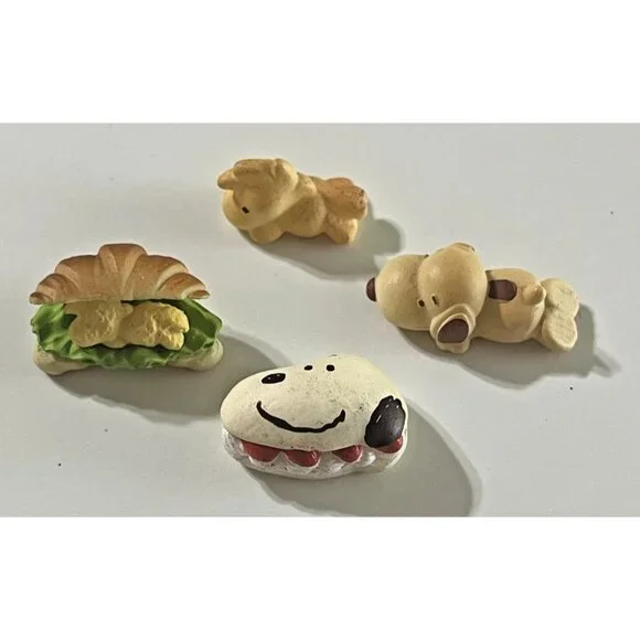 Re-Ment Miniatures Dollhouse Decoration Peanuts Snoopy Bakery Set - Picture 4 of 16